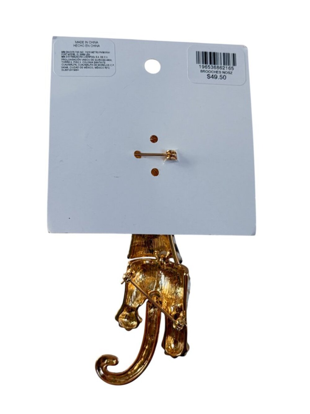 NWT - Chico's Tiger Brooch - Picture 4 of 7